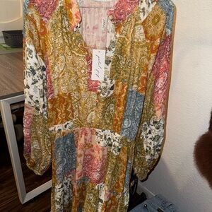 Petal and Pup Patchwork Dress